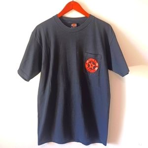 Vintage Harley Davidson Missoula Montana Double Sided Graphic Pocket T Shirt